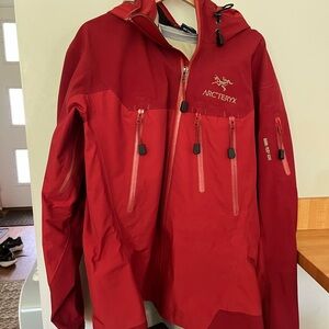 Arc'teryx water proof shell jacket
